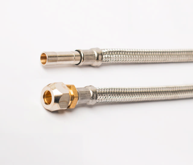 EPDM flexibele slang DN8 Knelkoppeling 10 x Buisje 10