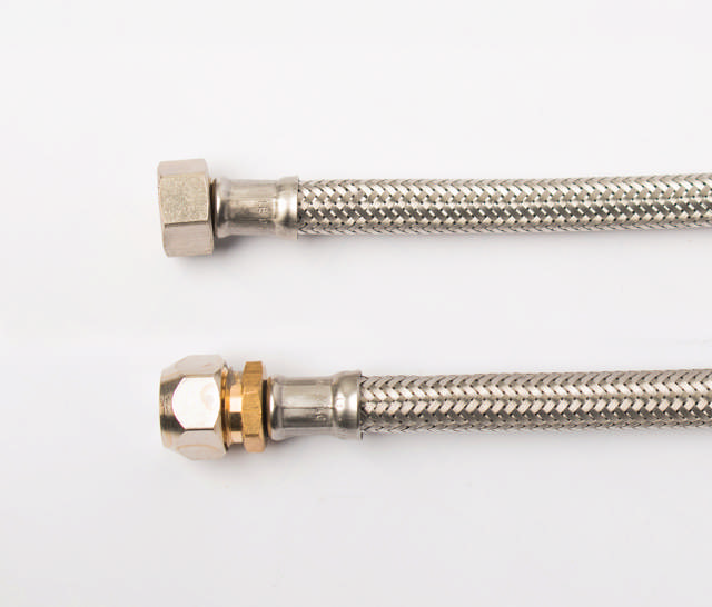 EPDM flexibele slang DN8 knelkoppeling 10 x 3/8''F