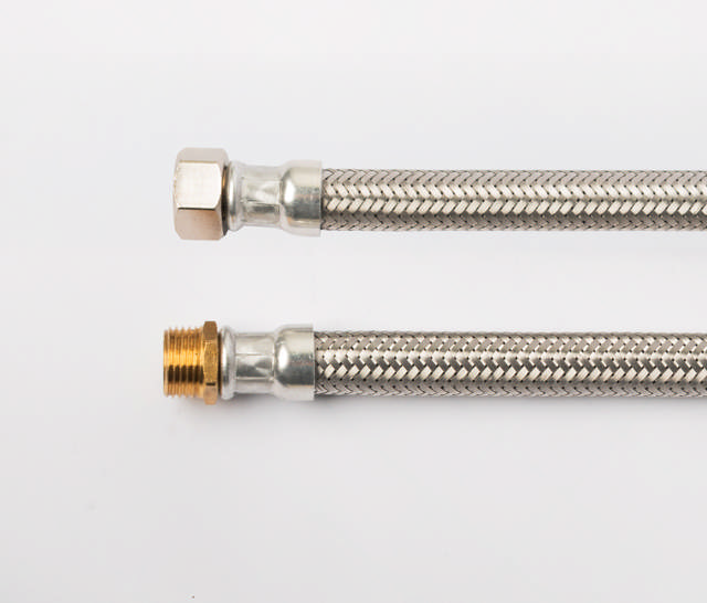 EPDM flexibele slang DN13 1/2''M x 1/2''F CSTB & ACS