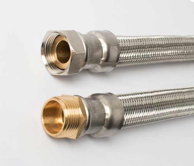 EPDM flexibele slang DN32 5/4''M x 5/4''F