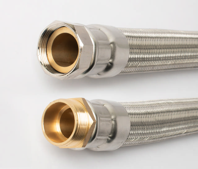 EPDM flexibele slang DN40 6/4''M x 6/4''F