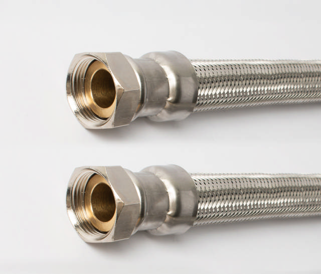 EPDM flexibele slang DN25 4/4''F x 4/4''F