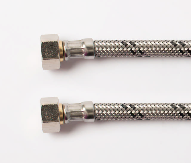 Nitrile flexibele slang DN6 3/8''F met conische zitting x 3/8''F met conische zitting