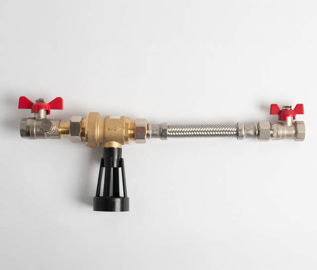 EPDM Vulset CA + Bolkraan + purgeur DN13 1/2